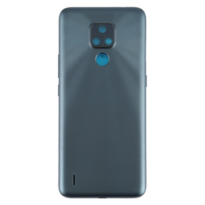 Original Battery Back Cover for Motorola Moto E7 (Grey) - Back Cover by PMC Jewellery | Online Shopping South Africa | PMC Jewellery | Buy Now Pay Later Mobicred