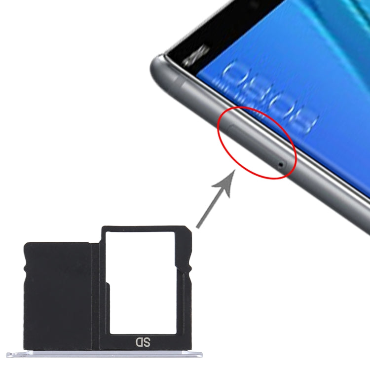 Micro SD Card Tray for Huawei MediaPad M5 lite 10.1 (Silver) - free shipping - PMc TechLife - Order now!