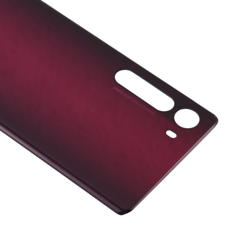 Battery Back Cover for Motorola Edge XT2063-3(Red) - Back Cover by PMC TechLife | Online Shopping South Africa | PMC TechLife | Buy Now Pay Later Mobicred