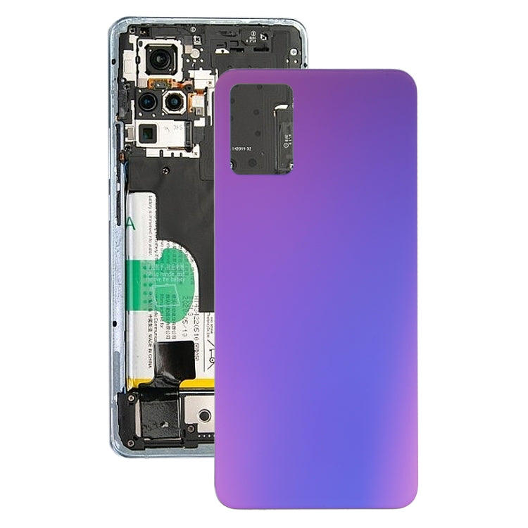 For Vivo S7  V2020A Battery Back Cover (Purple) - Back Cover by PMC Jewellery | Online Shopping South Africa | PMC Jewellery | Buy Now Pay Later Mobicred