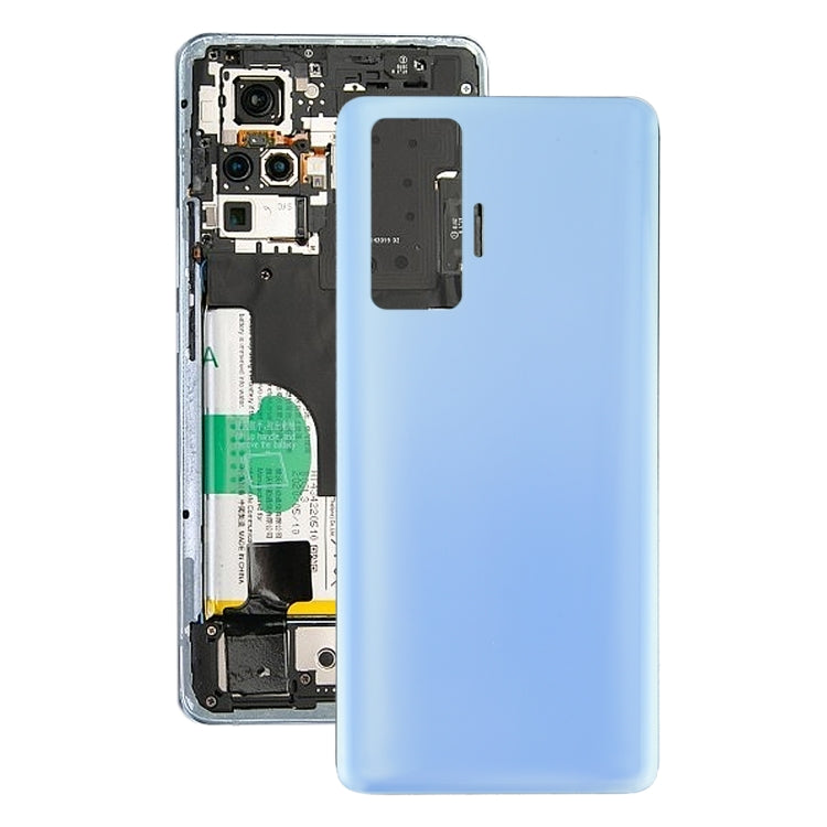 For Vivo X50 Pro V2005A Battery Back Cover (Blue) - Back Cover by PMC Jewellery | Online Shopping South Africa | PMC Jewellery | Buy Now Pay Later Mobicred