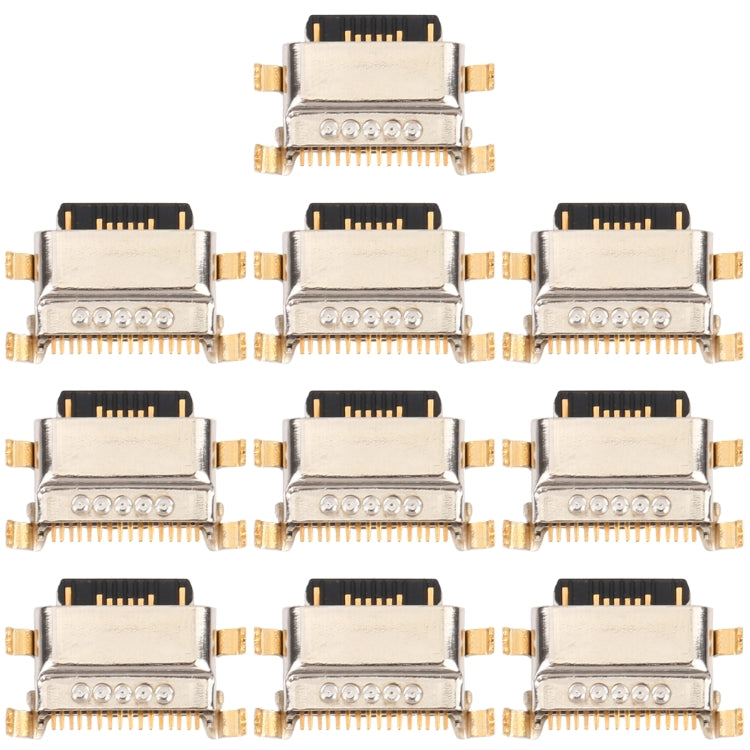 10 PCS Charging Port Connector for Xiaomi Redmi 8A / Redmi 8 / Redmi 8A Dual / Redmi 8A Pro - Tail Connector by PMc TechLife | Online Shopping South Africa | PMc TechLife | Buy Now Pay Later Mobicred