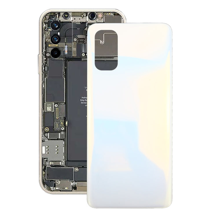 For OPPO Realme X7 Battery Back Cover (White) - Back Cover by PMC TechLife | Online Shopping South Africa | PMC TechLife