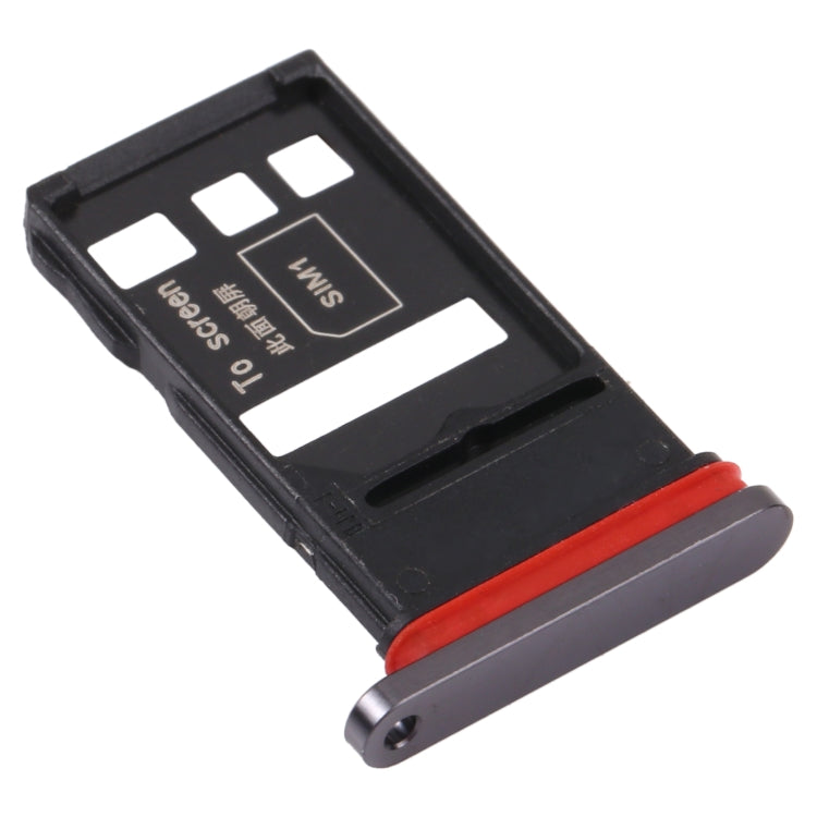 SIM Card Tray + SIM Card Tray for Honor 30 Pro (Black) - Card Socket by PMc TechLife | Online Shopping South Africa | PMc TechLife | Buy Now Pay Later Mobicred