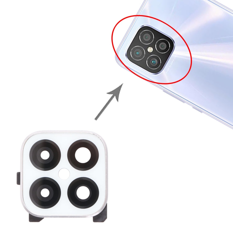 For Huawei Nova 8 SE  Camera Lens Cover (Silver) - Camera by PMC TechLife | Online Shopping South Africa | PMC TechLife | Buy Now Pay Later Mobicred
