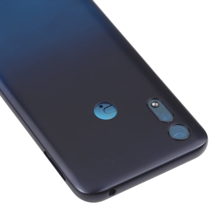 Battery Back Cover for Motorola Moto E6i XT2053-5 (Blue) - Back Cover by PMc TechLife | Online Shopping South Africa | PMc TechLife | Buy Now Pay Later Mobicred