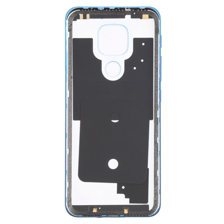 Battery Back Cover for Motorola Moto E7 Plus XT2081-1 (Blue) - Back Cover by PMC TechLife | Online Shopping South Africa | PMC TechLife | Buy Now Pay Later Mobicred
