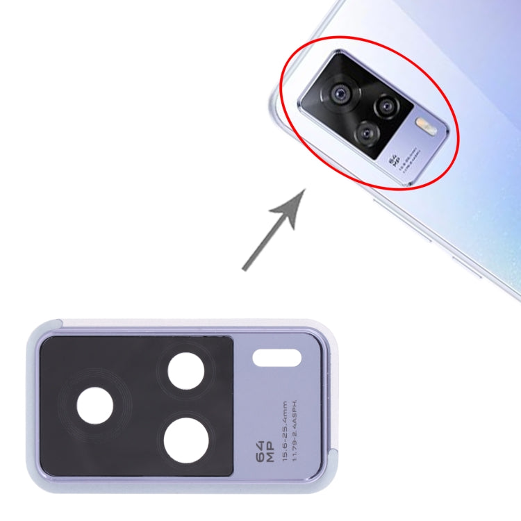 For vivo S9e Camera Lens Cover (Black) - Camera Parts by PMc TechLife | Online Shopping South Africa | PMc TechLife | Buy Now Pay Later Mobicred