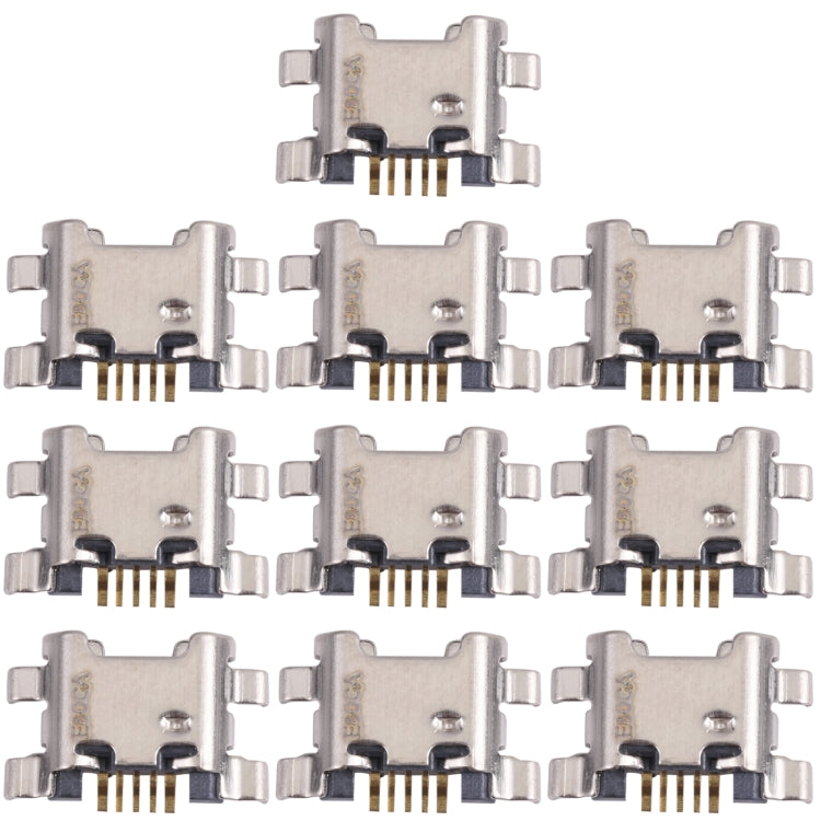 10 PCS Charging Port Connector for Huawei Enjoy 8e - Tail Connector by PMc TechLife | Online Shopping South Africa | PMc TechLife | Buy Now Pay Later Mobicred