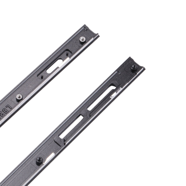 1 Pair Metal Side Part Sidebar For Sony Xperia XA2 Ultra(Black) - Frame Bezel Plate by PMC TechLife | Online Shopping South Africa | PMC TechLife | Buy Now Pay Later Mobicred