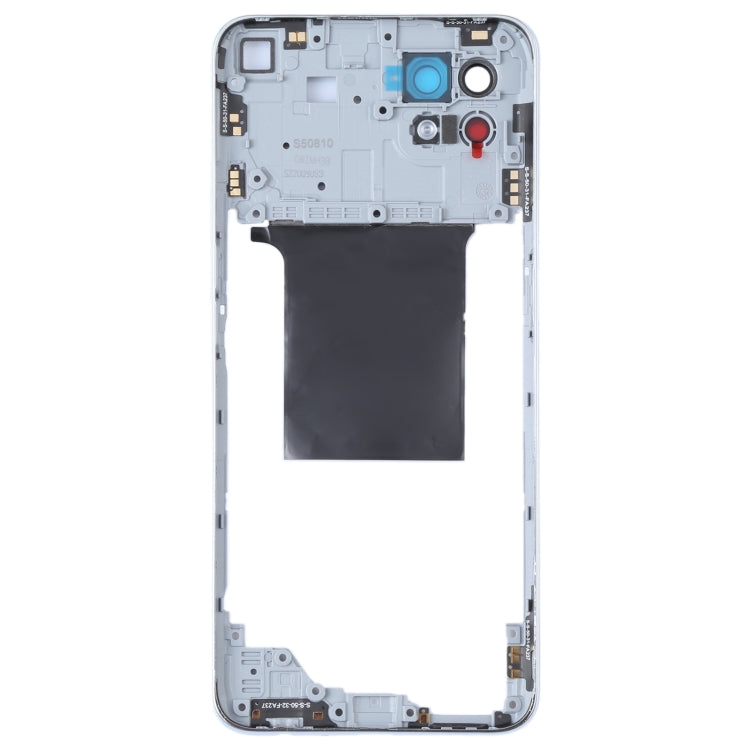 For OPPO Reno4 SE/A93 4G/Reno4 F/Reno4 Lite/F17 Pro PEAT00, PEAM00 Original Middle Frame Bezel Plate (Silver) - Frame Bezel Plate by PMC Jewellery | Online Shopping South Africa | PMC Jewellery | Buy Now Pay Later Mobicred