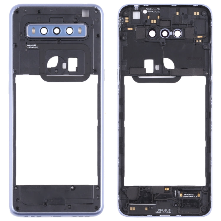 Original Middle Frame Bezel Plate for TCL 10 SE T766H_EEA(Silver) - For TCL by PMC TechLife | Online Shopping South Africa | PMC TechLife | Buy Now Pay Later Mobicred