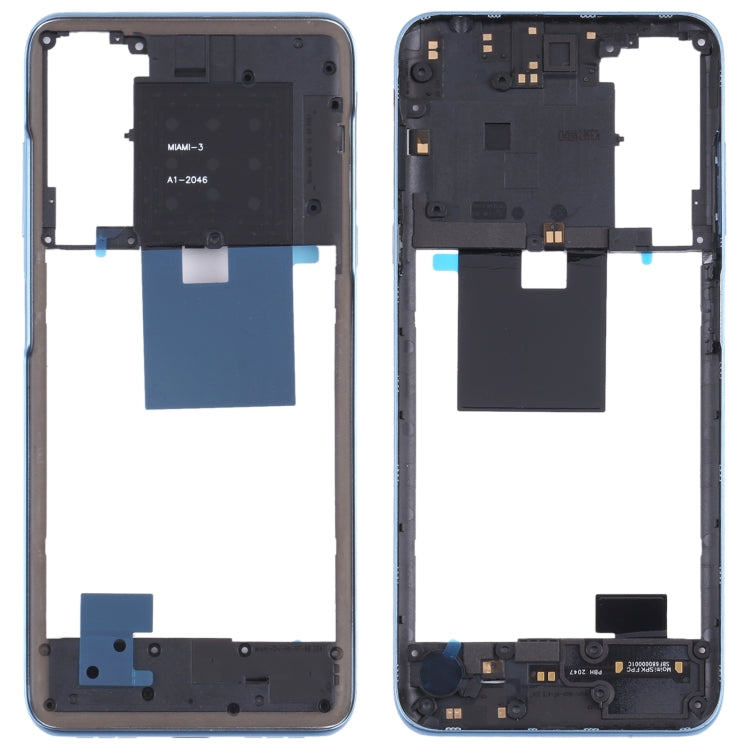 Original Middle Frame Bezel Plate for TCL 20S (Blue) - For TCL by PMC TechLife | Online Shopping South Africa | PMC TechLife | Buy Now Pay Later Mobicred