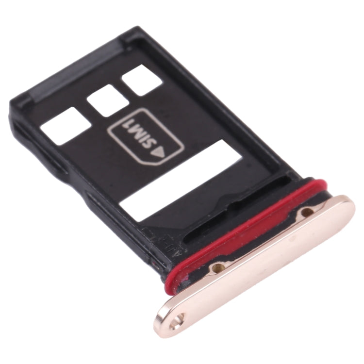 SIM Card Tray + NM Card Tray for Huawei Mate 40 Pro+ (Gold) - Card Socket by PMc TechLife | Online Shopping South Africa | PMc TechLife | Buy Now Pay Later Mobicred