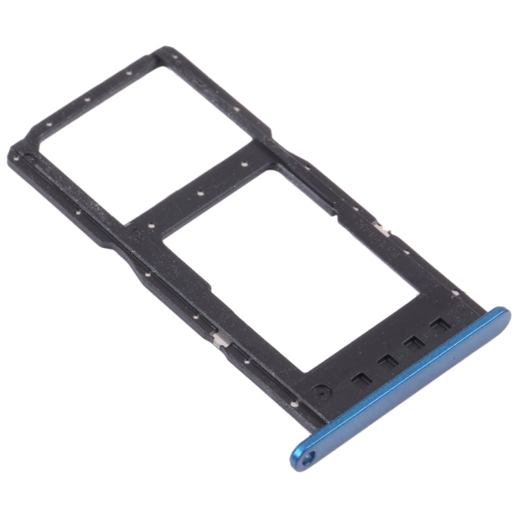 SIM Card Tray + SIM Card Tray / Micro SD Card Tray for Huawei Enjoy 20 5G (Blue) - Card Socket by PMc TechLife | Online Shopping South Africa | PMc TechLife | Buy Now Pay Later Mobicred