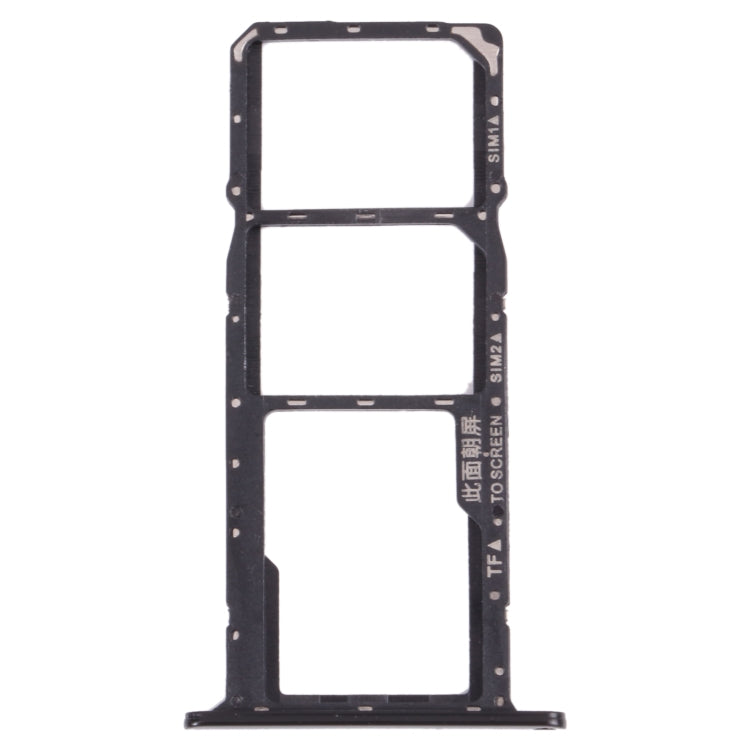 SIM Card Tray + SIM Card Tray + Micro SD Card Tray for Huawei Y5 lite (2018) (Black) - Card Socket by PMc TechLife | Online Shopping South Africa | PMc TechLife | Buy Now Pay Later Mobicred