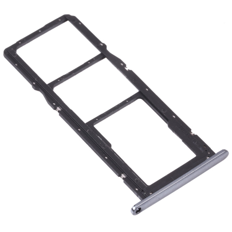 SIM Card Tray + SIM Card Tray + Micro SD Card Tray for Huawei Enjoy 8e (Black) - Card Socket by PMc TechLife | Online Shopping South Africa | PMc TechLife | Buy Now Pay Later Mobicred