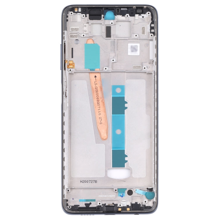 Original Middle Frame Bezel Plate for Xiaomi Poco X3 (Black) - Frame Bezel Plate by PMC TechLife | Online Shopping South Africa | PMC TechLife | Buy Now Pay Later Mobicred