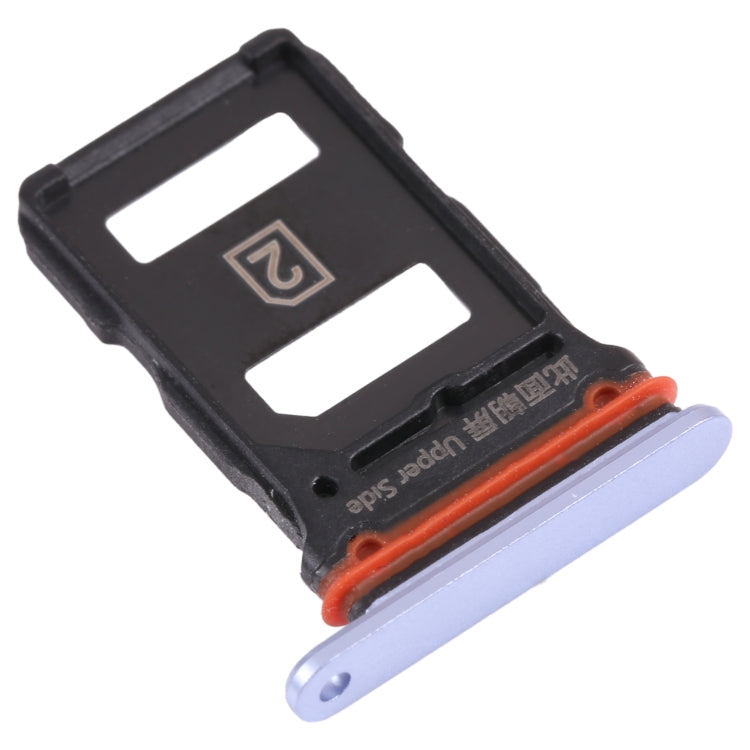 For vivo iQOO 3 5G SIM Card Tray + SIM Card Tray (Silver) - Card Socket by PMc TechLife | Online Shopping South Africa | PMc TechLife | Buy Now Pay Later Mobicred