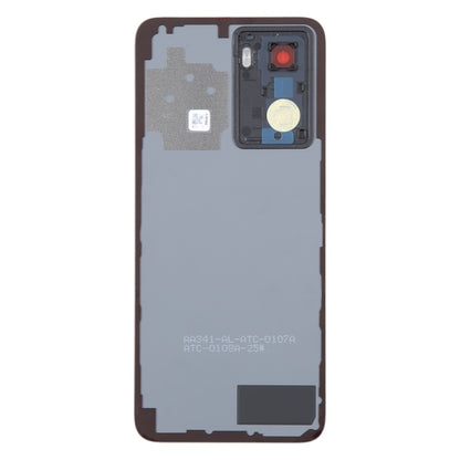 For OPPO A57 5G Original Battery Back Cover with Camera Lens Cover(Black) - Back Cover by PMC Jewellery | Online Shopping South Africa | PMC Jewellery