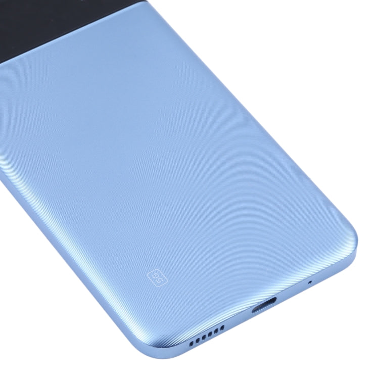 Original Battery Back Cover for Xiaomi Poco M4 5G / Poco M4 5G (India) / Redmi Note 11R(Blue) - free shipping - PMC TechLife - Order now!