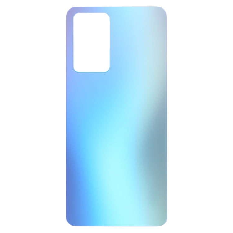 For OPPO Reno7 Pro 5G Glass Battery Back Cover (Blue) - Back Cover by PMC TechLife | Online Shopping South Africa | PMC TechLife