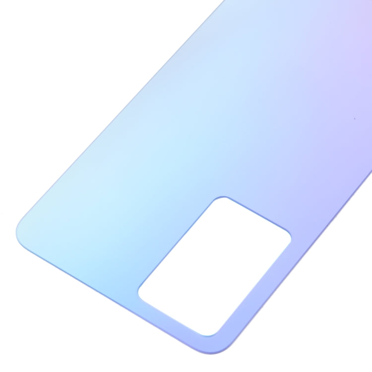 For OPPO Reno7 Pro 5G Glass Battery Back Cover (Blue) - Back Cover by PMC TechLife | Online Shopping South Africa | PMC TechLife