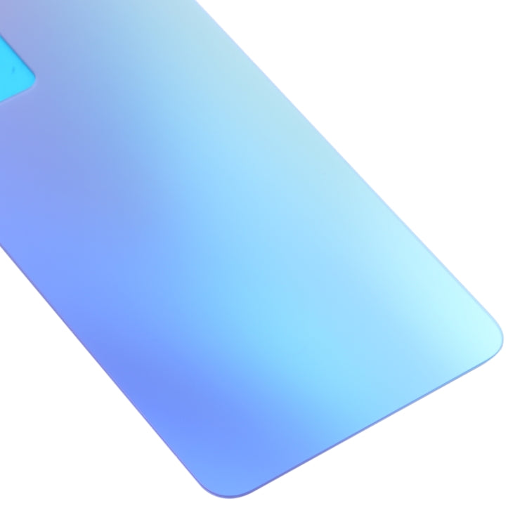 For OPPO Reno7 Pro 5G Glass Battery Back Cover (Blue) - Back Cover by PMC TechLife | Online Shopping South Africa | PMC TechLife
