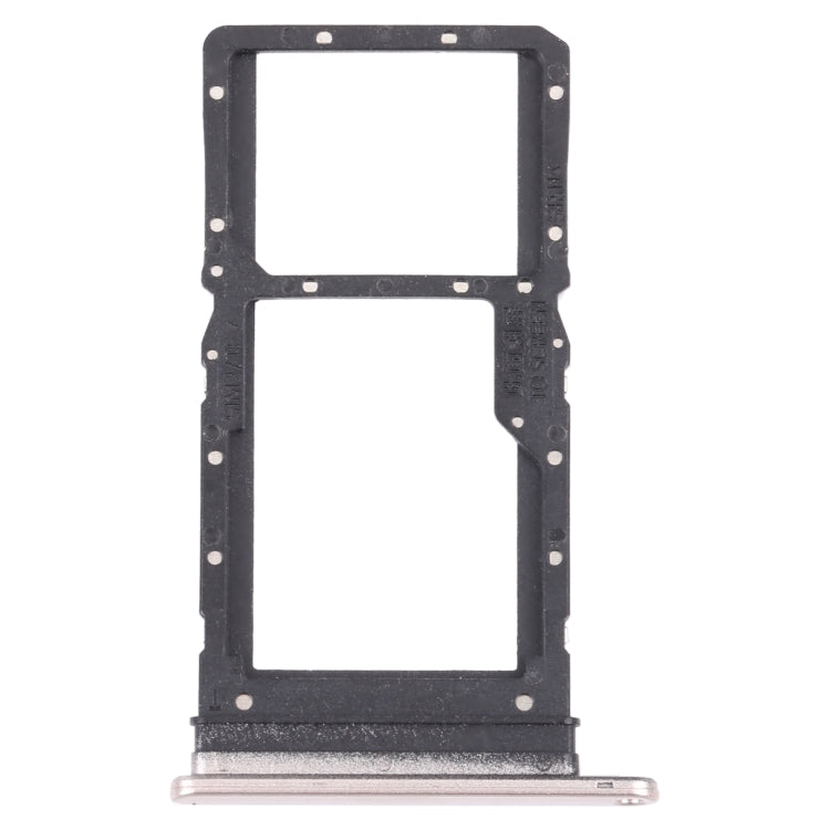 SIM Card Tray + SIM Card Tray / Micro SD Card Tray for Honor Play 30 Plus(Gold) - Card Socket by PMc TechLife | Online Shopping South Africa | PMc TechLife | Buy Now Pay Later Mobicred