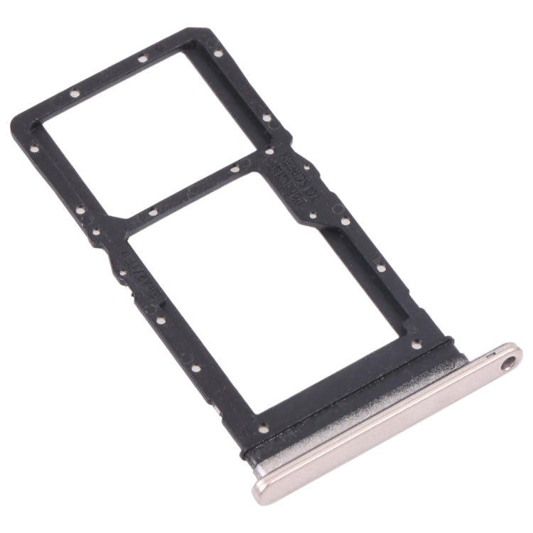 SIM Card Tray + SIM Card Tray / Micro SD Card Tray for Honor Play 30 Plus(Gold) - Card Socket by PMc TechLife | Online Shopping South Africa | PMc TechLife | Buy Now Pay Later Mobicred