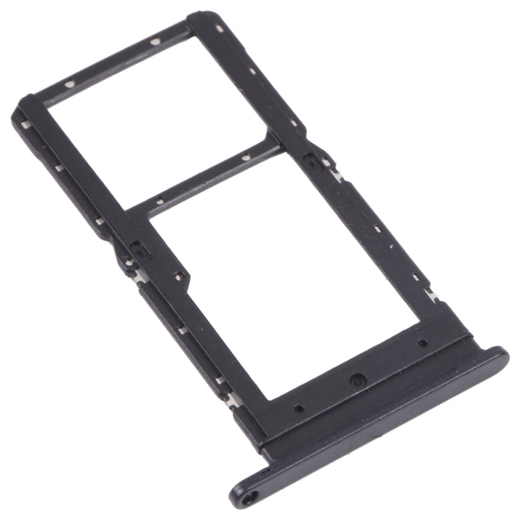 SIM Card Tray + SIM Card Tray / Micro SD Card Tray for Honor Play 20 (Black) - Card Socket by PMc TechLife | Online Shopping South Africa | PMc TechLife | Buy Now Pay Later Mobicred