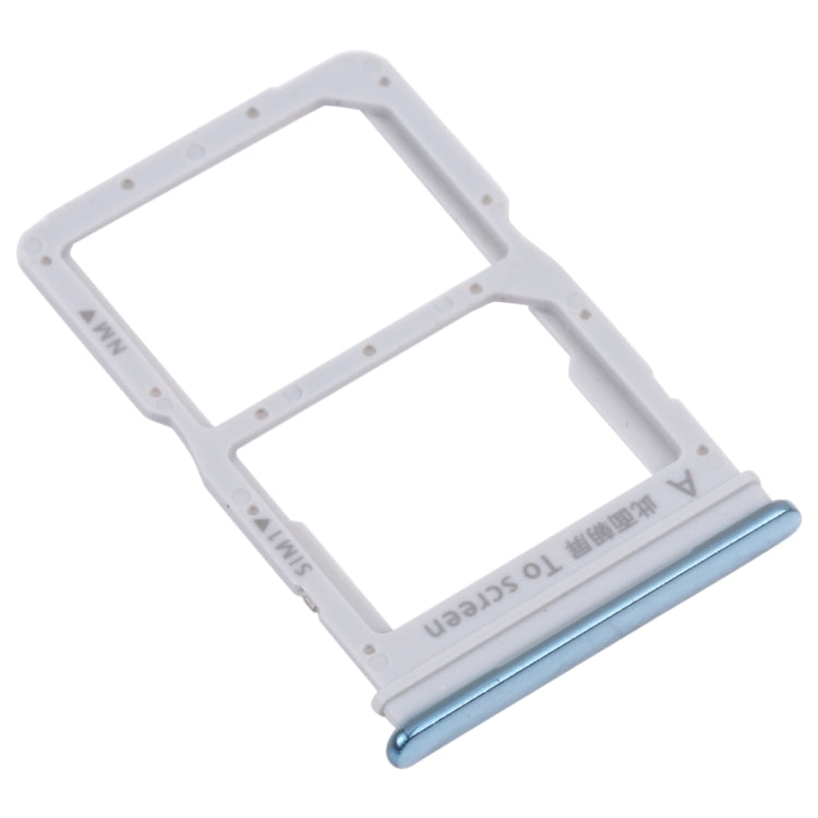 SIM Card Tray + NM Card Tray for Honor 30i (Blue) - Card Socket by PMc TechLife | Online Shopping South Africa | PMc TechLife | Buy Now Pay Later Mobicred