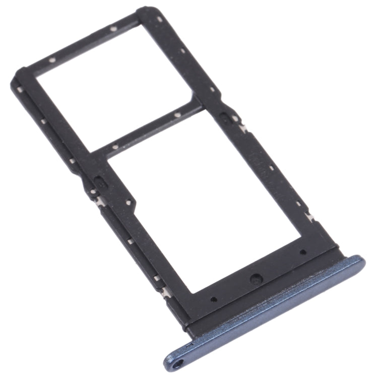 SIM Card Tray + SIM Card Tray / Micro SD Card Tray for Huawei Maimang 10 SE (Blue) - Card Socket by PMc TechLife | Online Shopping South Africa | PMc TechLife | Buy Now Pay Later Mobicred