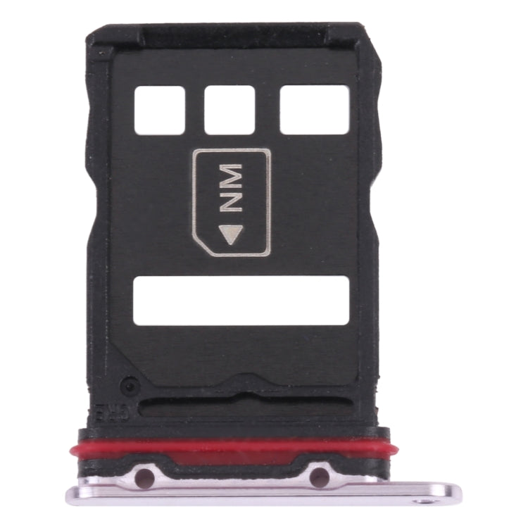 SIM Card Tray + NM Card Tray for Huawei P50 Pro+ (Purple) - Card Socket by PMc TechLife | Online Shopping South Africa | PMc TechLife | Buy Now Pay Later Mobicred