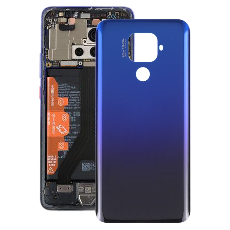 Battery Back Cover for Huawei Mate 30 Lite(Blue) - Back Cover by PMC TechLife | Online Shopping South Africa | PMC TechLife | Buy Now Pay Later Mobicred