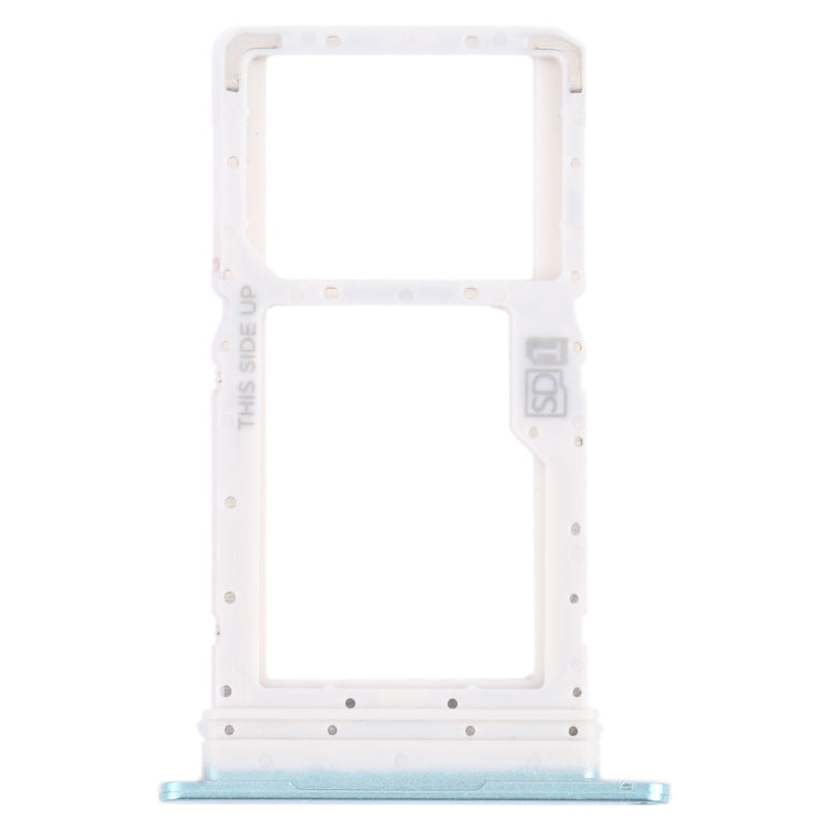 SIM Card Tray + Micro SD Card Tray for Motorola Edge 20 Lite (Green) - Card Socket by PMC TechLife | Online Shopping South Africa | PMC TechLife