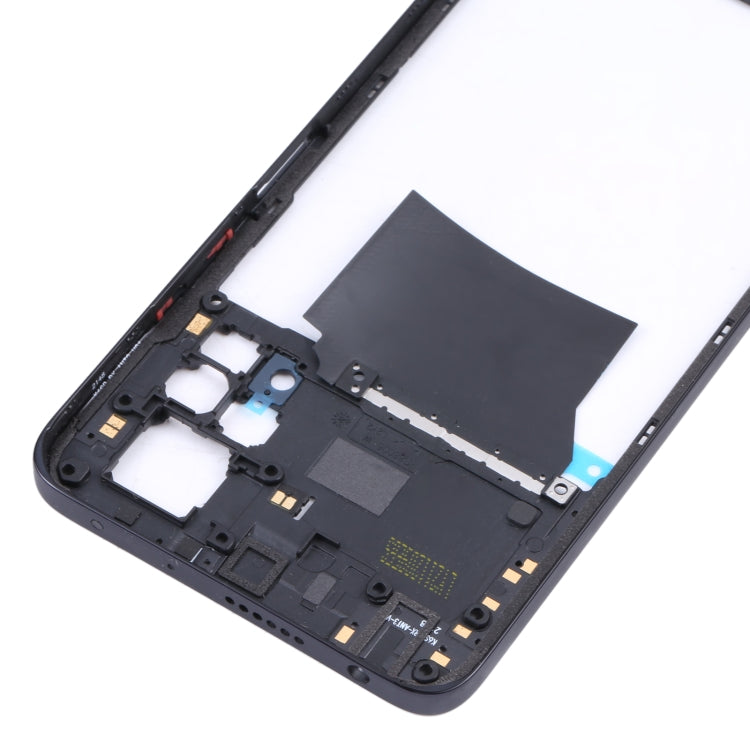 Middle Frame Bezel Plate for Xiaomi Poco X4 Pro 5G/Redmi Note 11E Pro(Black) - Frame Bezel Plate by PMC TechLife | Online Shopping South Africa | PMC TechLife