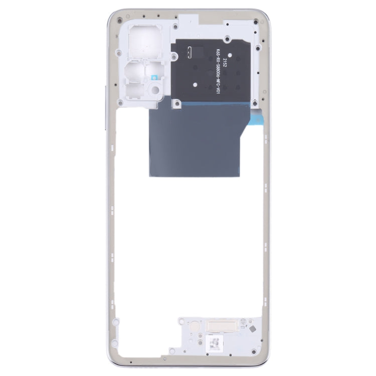 Middle Frame Bezel Plate for Xiaomi Poco X4 Pro 5G/Redmi Note 11E Pro(Silver) - Frame Bezel Plate by PMC Jewellery | Online Shopping South Africa | PMC Jewellery | Buy Now Pay Later Mobicred