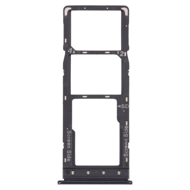 For Infinix Note 7 X690B X690 SIM Card Tray + SIM Card Tray + Micro SD Card Tray (Black) - free shipping - PMc TechLife - Order now!