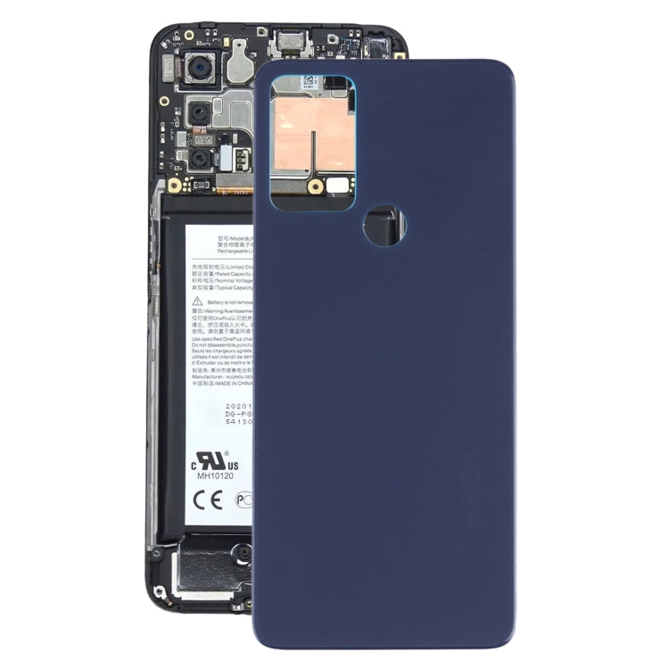 Battery Back Cover for TCL 30E/30 SE 6127A 6165H(Blue) - For TCL by PMC Jewellery | Online Shopping South Africa | PMC Jewellery | Buy Now Pay Later Mobicred