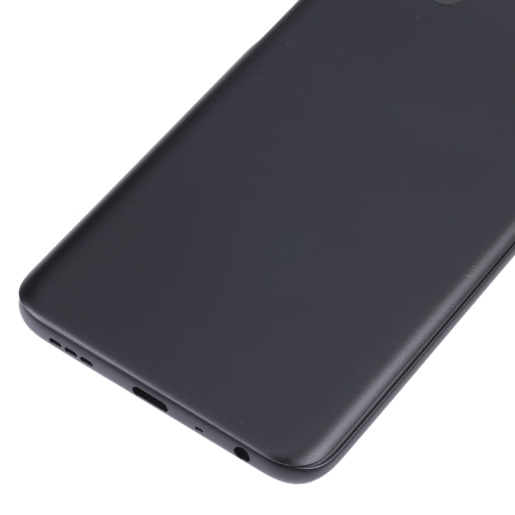 For OPPO A36/A76 Battery Back Cover with Middle Frame (Black) - Back Cover by PMC TechLife | Online Shopping South Africa | PMC TechLife | Buy Now Pay Later Mobicred