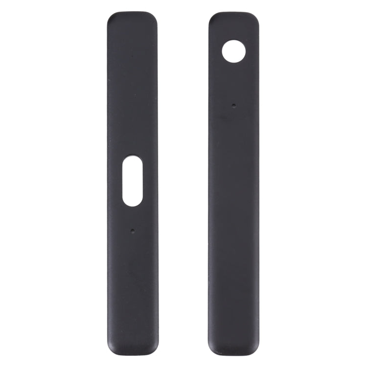 1 Pair Side Part Sidebar For Sony Xperia XZ1 Compact (Black) - Frame Bezel Plate by PMC TechLife | Online Shopping South Africa | PMC TechLife | Buy Now Pay Later Mobicred