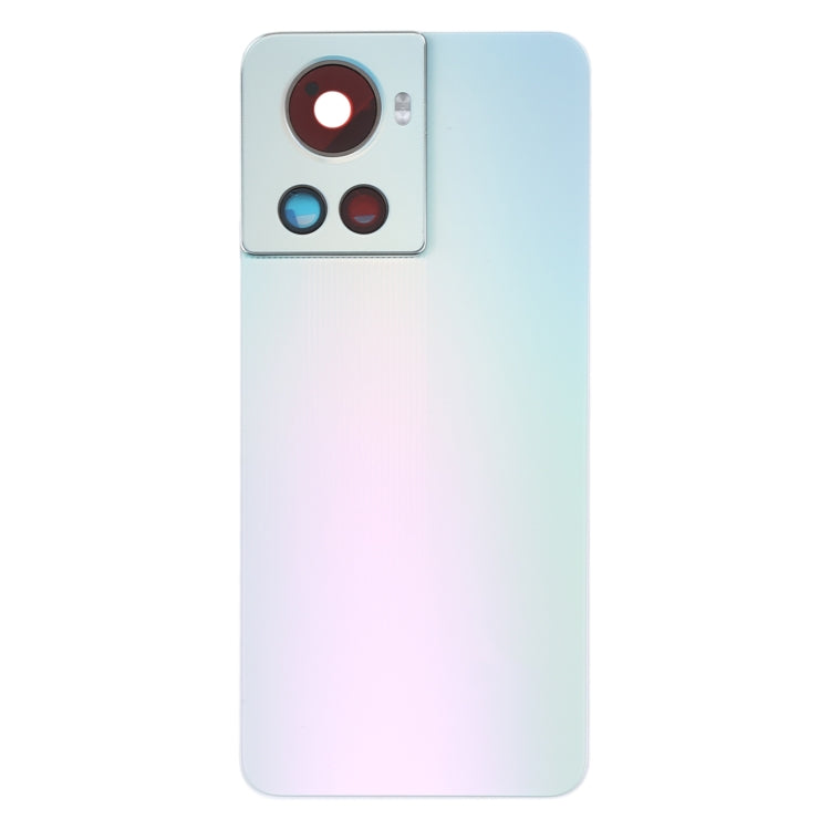 For OnePlus Ace PGKM10 Battery Back Cover (White) - Back Cover by PMC TechLife | Online Shopping South Africa | PMC TechLife | Buy Now Pay Later Mobicred