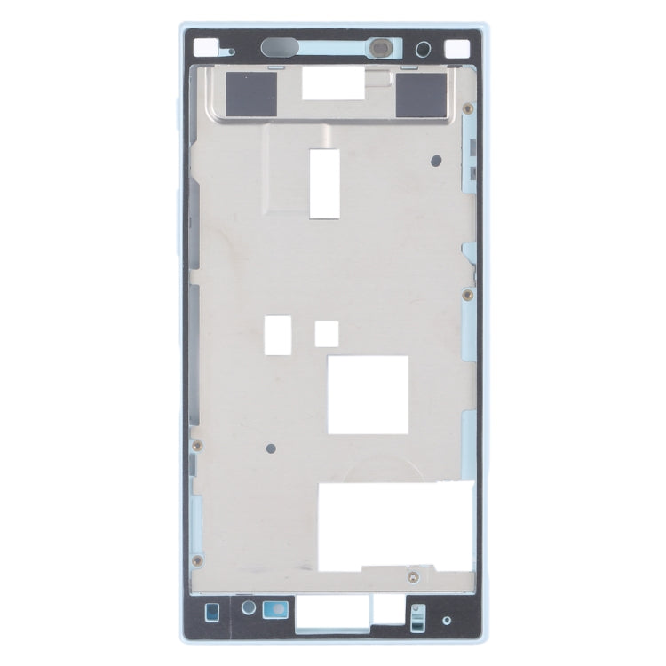 Middle Frame Bezel Plate for Sony Xperia X Compact (Blue) - Frame Bezel Plate by PMC Jewellery | Online Shopping South Africa | PMC Jewellery | Buy Now Pay Later Mobicred