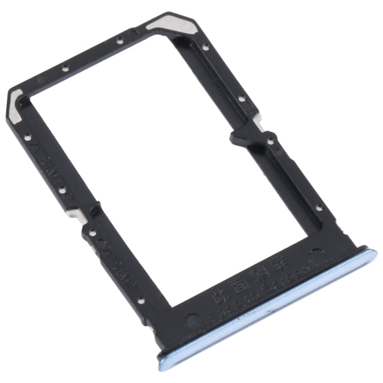 For OPPO Reno5 4G SIM Card Tray + SIM Card Tray (Silver) - Card Socket by PMc TechLife | Online Shopping South Africa | PMc TechLife | Buy Now Pay Later Mobicred