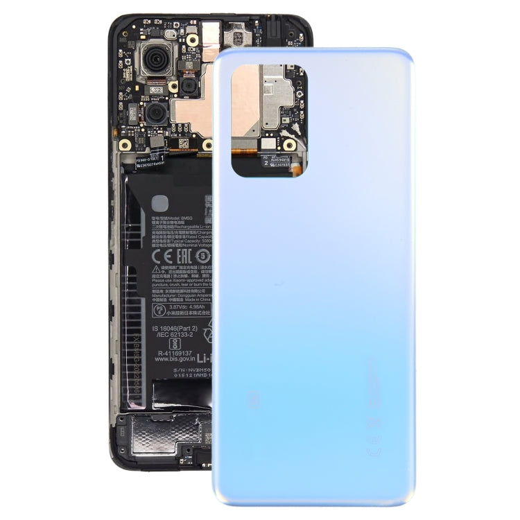 For Xiaomi Redmi Note 11T Pro / Note 11T Pro+ / Poco X4 GT Original Battery Back Cover(Blue) - Back Cover by PMC Jewellery | Online Shopping South Africa | PMC Jewellery