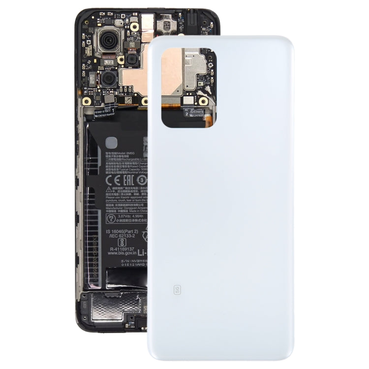 For Xiaomi Redmi Note 11T Pro / Note 11T Pro+ / Poco X4 GT Original Battery Back Cover(White) - Back Cover by PMC TechLife | Online Shopping South Africa | PMC TechLife
