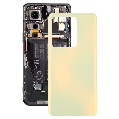 For vivo S15 Pro / V25 Pro OEM Glass Battery Back Cover(Gold) - Back Cover by PMC Jewellery | Online Shopping South Africa | PMC Jewellery