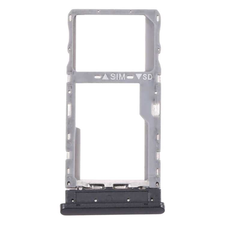 For Alactel Joy Tab 2 9032Z SIM Card Tray + Micro SD Card Tray(Black) - Card Tray by PMC TechLife | Online Shopping South Africa | PMC TechLife