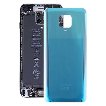 For Xiaomi Redmi Note 9 Pro OEM Glass Battery Back Cover(Green) - Back Cover by PMC Jewellery | Online Shopping South Africa | PMC Jewellery